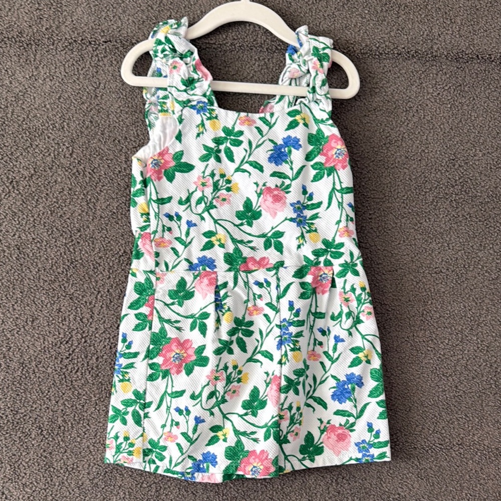 Floral Sleeveless Romper 
Janie and Jack